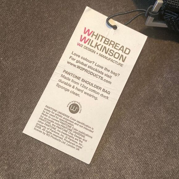 Pantone Universe Unisex Shoulder Crossbody Messenger Bag CaviarJetPeppercorn NWT - Picture 9 of 12